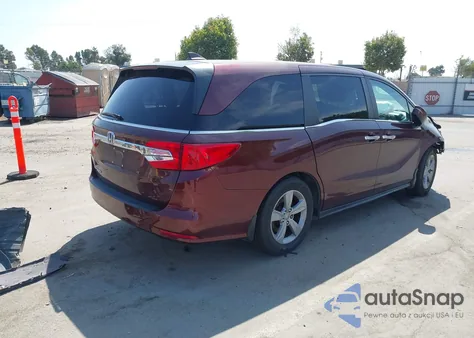 2019 Honda Odyssey Ex-L из США, поврежденный, VIN 5FNRL6H70KB062702